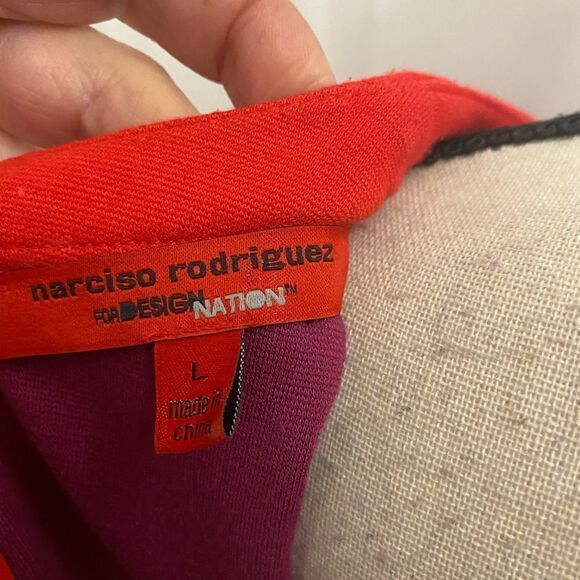 Narciso Rodriquez color block dress, L - Picture 7 of 8
